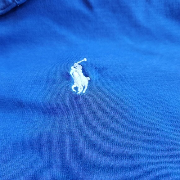 POLO RALPH LAUREN Classic Fit Mens Shirt Top Mens Size Large  Blue Collared - Picture 2 of 4